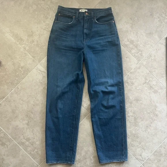 Madewell Baggy Straight Jeans - Picture 3 of 6